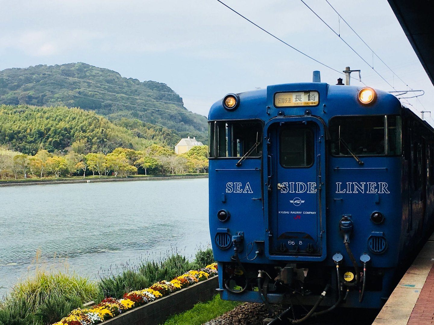 千綿車站 — 隱藏在大村灣的海景